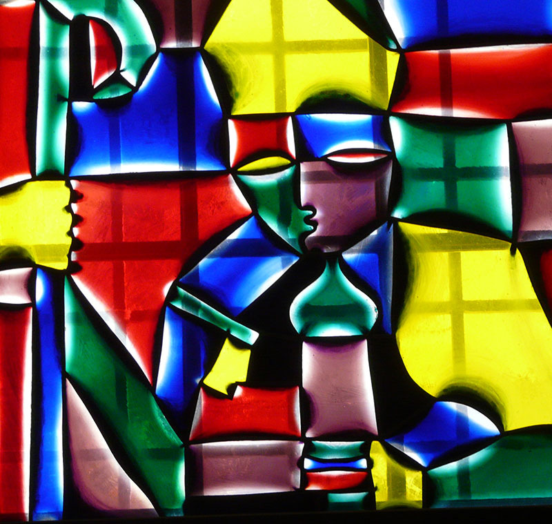 Glasfenster St. Wolfgang